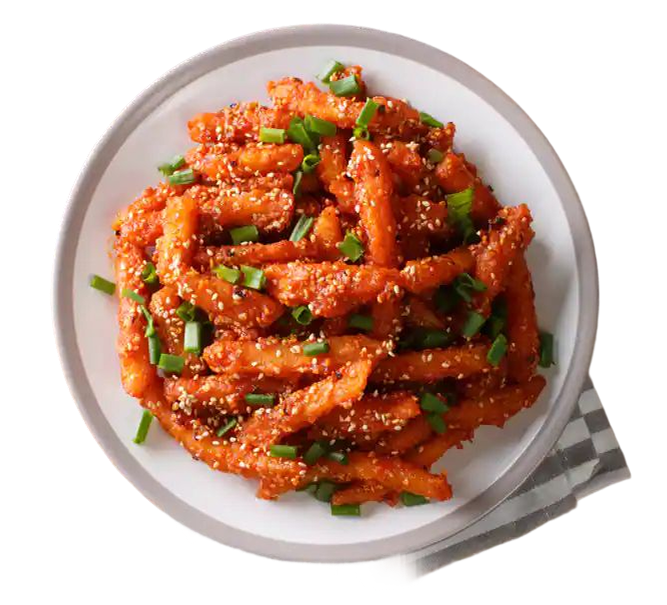 Honey chilli potato